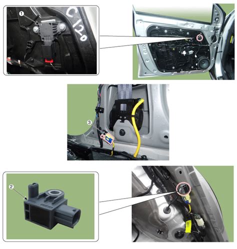 testing side impact sensors|impact sensor location.